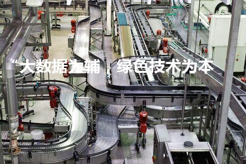 “大数据为辅，绿色技术为本：探寻上海废水处理的可持续发展之路”