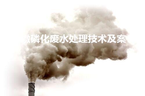 “安徽磷化废水处理技术及案例分享”