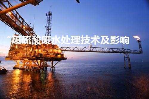 “废硫酸废水处理技术及影响因素分析”