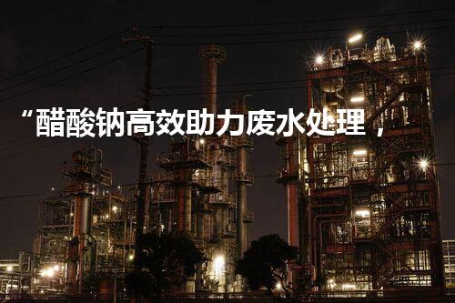 “醋酸钠高效助力废水处理，绿色环保新选择”