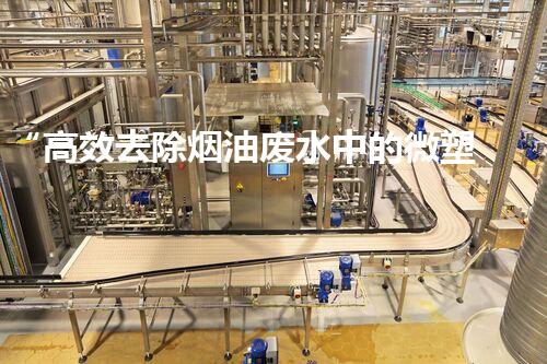 “高效去除烟油废水中的微塑料——详解塑料烟油废水处理方法”