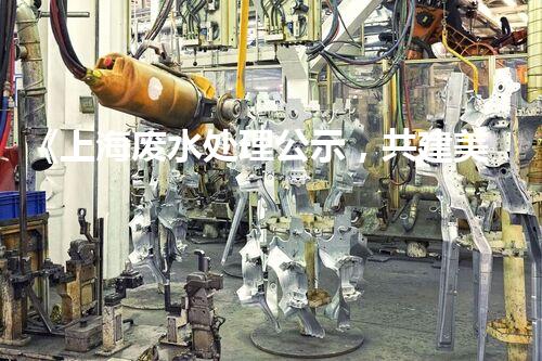 《上海废水处理公示，共建美丽家园》