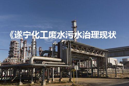 《遂宁化工废水污水治理现状及未来发展方向探析》