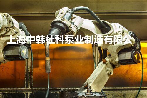 上海中韩杜科泵业制造有限公司