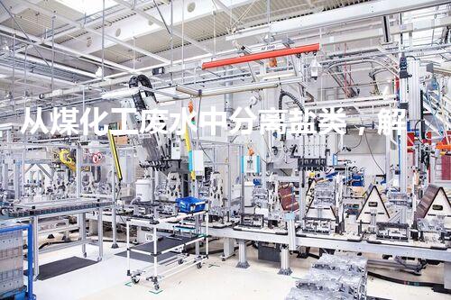 从煤化工废水中分离盐类，解析工艺及应用