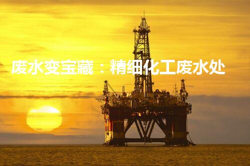 废水变宝藏：精细化工废水处理新突破？