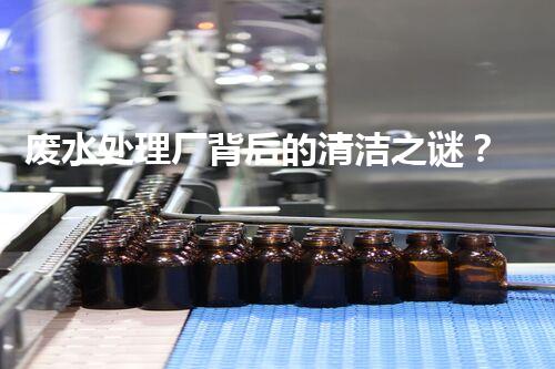 废水处理厂背后的清洁之谜？