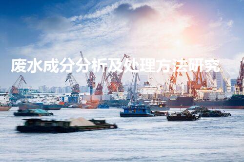 废水成分分析及处理方法研究