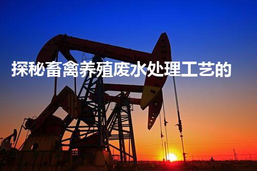 探秘畜禽养殖废水处理工艺的未来之路？