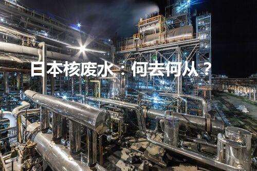 日本核废水：何去何从？