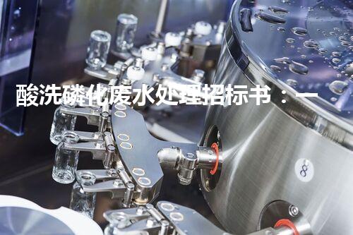 酸洗磷化废水处理招标书：一场环保技术的饕餮盛宴？