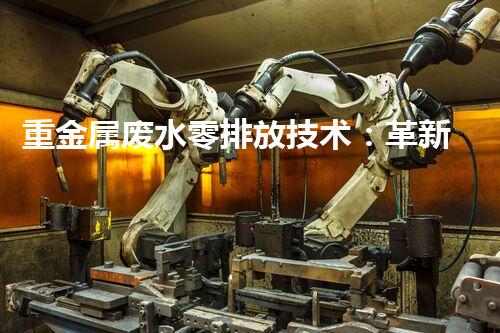 重金属废水零排放技术：革新之路？